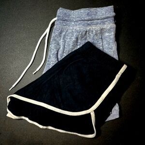 AERO / Danskin 2 Pair Lot of Shorts, 1 XS & 1 S